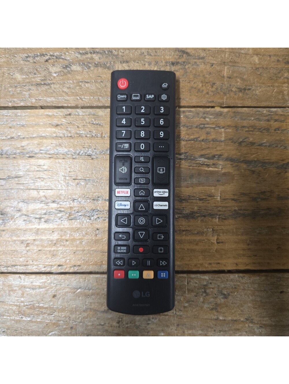 LG AKB76037601 TV Remote Control